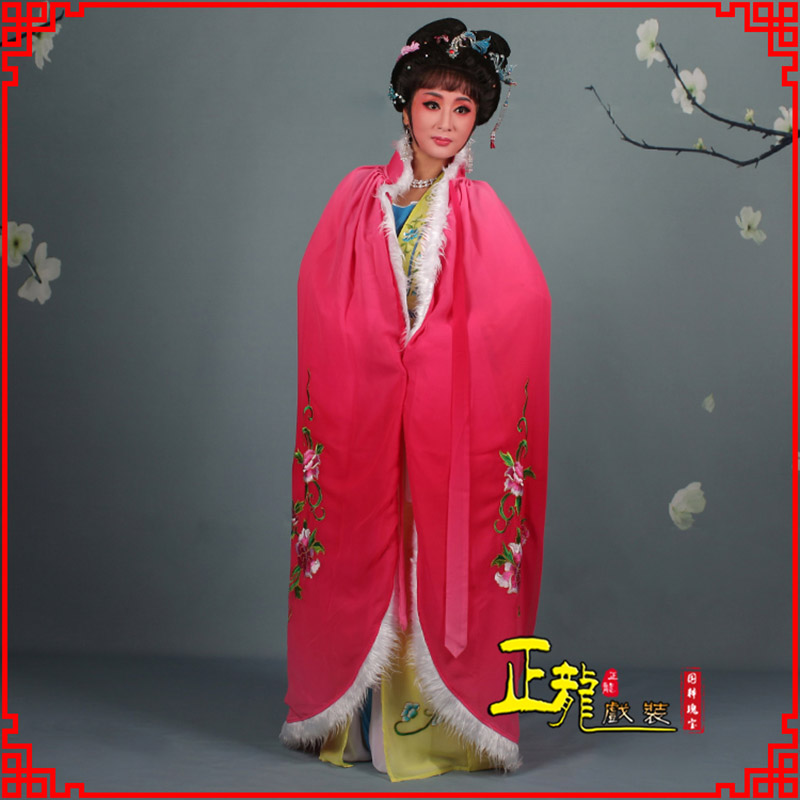 农安小花旦绣花斗篷 花旦披风